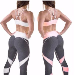 Booty Scrunch Legging Pink Medium